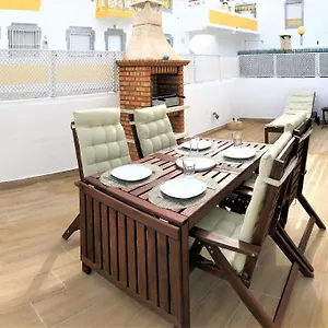 De Com Terraço, Barbecue, A/c E Wifi Apartamento